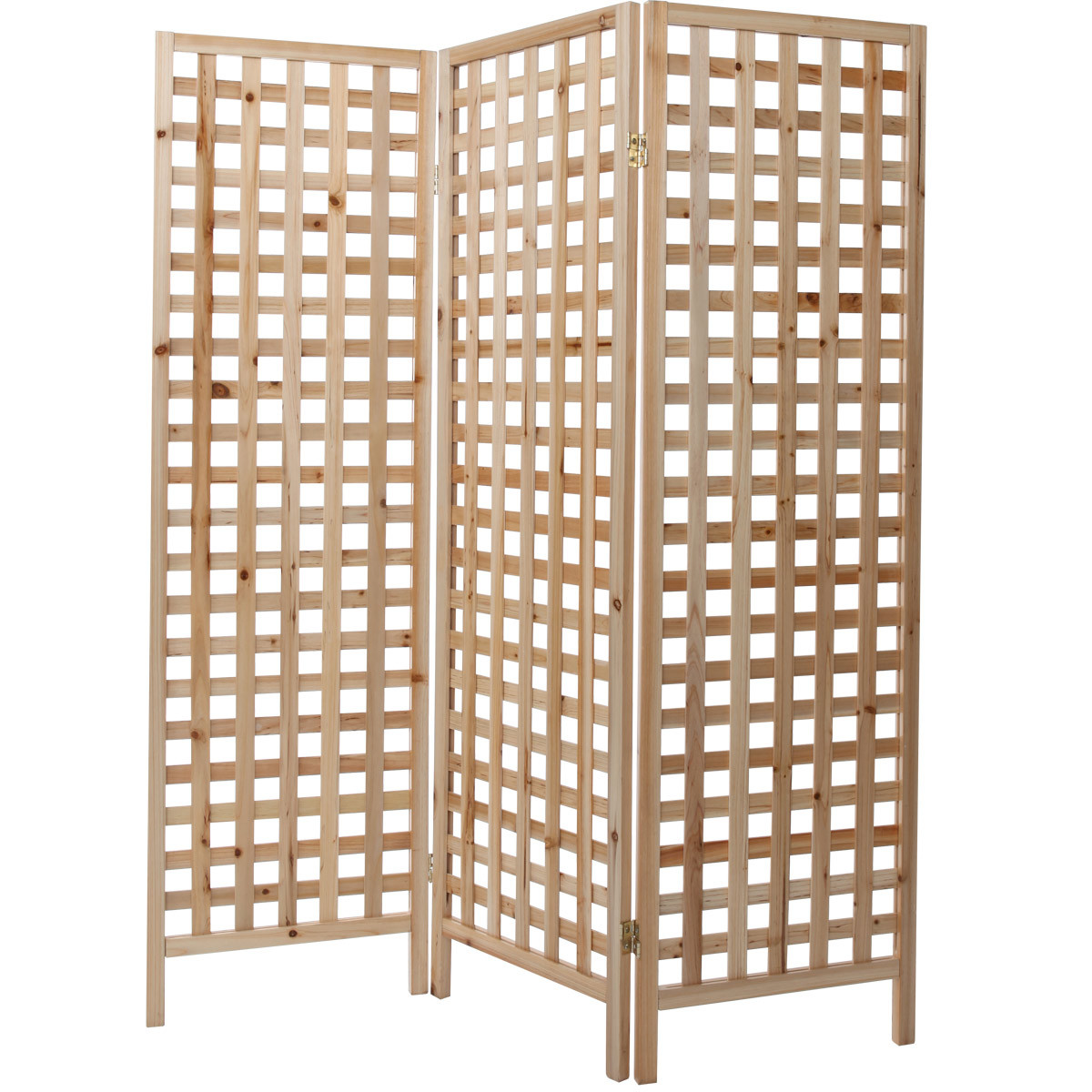 Paravent en bois naturel AKKIKO