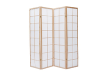 Paravent japonais en bois et papier IKUYO