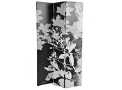 Paravent moderne en bois et tissu Flora