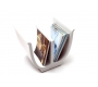 Porte-revues design blanc TULIP