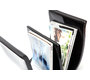 Porte-revues design noir TULIP