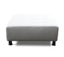 Pouf design blanc KINLEY