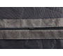 Pouf design polyester gris SMALL MILIBAG