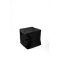 Pouf design waterproof carr&eacute; noir CUBAG 