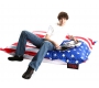 Pouf g&eacute;ant design am&eacute;ricain BIG MILIBAG