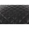 Pouf g&eacute;ant design matelass&eacute; noir BIG MILIBAG TREND 