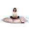 Pouf g&eacute;ant design matelass&eacute; or BIG MILIBAG TREND 
