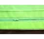 Pouf g&eacute;ant design polyester bicolore marron et vert anis BIG MILIBAG 