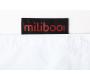 Pouf g&eacute;ant design polyester blanc BIG MILIBAG