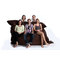 Pouf g&eacute;ant design polyester chocolat FAMILY MILIBAG 
