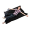 Pouf g&eacute;ant design polyester noir BIG MILIBAG