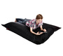 Pouf g&eacute;ant design polyester noir BIG MILIBAG