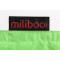 Pouf g&eacute;ant design polyester vert anis BIG MILIBAG
