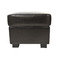 Pouf / repose pied Club cuir marron