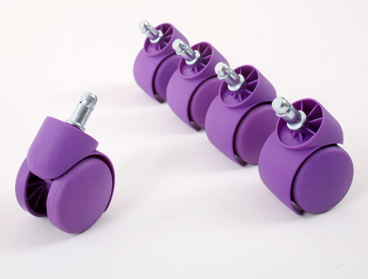 Roulettes violettes