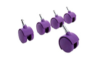 Roulettes violettes 