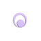Stickers muraux 3D violets BUBBLES