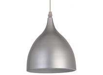 Suspension design m&eacute;tal argent DROP 