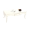 Table basse baroque blanche ROSALA
