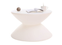 Table basse design blanche IDA
