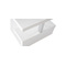 Table basse design laqu&eacute;e blanche REX