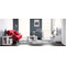 Table basse design laqu&eacute;e blanche REX