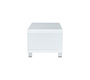 Table basse design laqu&eacute;e blanche ROXY