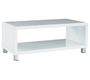 Table basse design laqu&eacute;e blanche ROXY