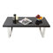 Table basse design laqu&eacute;e noire HALIFAX