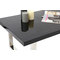 Table basse design laqu&eacute;e noire HALIFAX