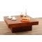 Table basse design plateaux ouvrants LAUREEN