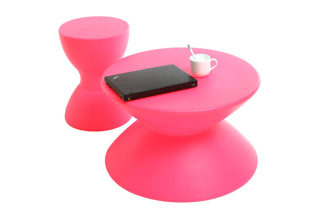 Table basse  design rose IDA