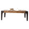 Table basse industrielle m&eacute;tal et bois MADISON