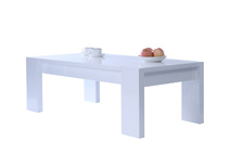 Table basse moderne blanche LILOU