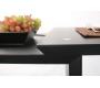 Table basse noire 2 &eacute;tag&egrave;res 