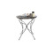 Table d'appoint baroque noir VENEZIA