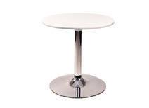 Table d'appoint blanche SANDY