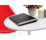 Table d'appoint design blanche LORCA