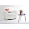 Table d'appoint design noire LAKEA