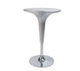 Table de bar design argent ronde John