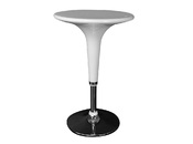 Table de bar design blanche ronde John
