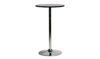 Table de bar noir ronde James
