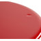 Table de bar rouge design ronde John