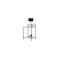 Table de nuit baroque noire m&eacute;tal VENEZIA