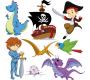 Tableau chevalet enfant blanc ETOILE