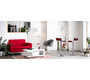 Tabouret de bar / cuisine argent WAVES (lot de 2)
