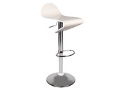Tabouret de bar / cuisine blanc bois NEW CELESTE