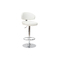Tabouret de bar / cuisine blanc contemporain NEPTUNE