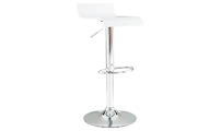 Tabouret de bar / cuisine blanc design SURF