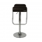Tabouret de bar / cuisine chocolat design ANDROMEDE (lot de 2)